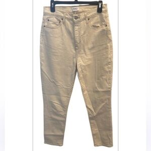 Pistola Cream High Rise Skinny Jeans Size 29